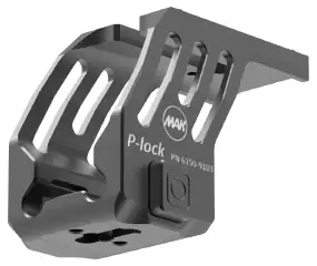 Кронштейн MAK P-Lock для Glock 17/19 Gen 5 під коліматор MAKdot SH/ Docter