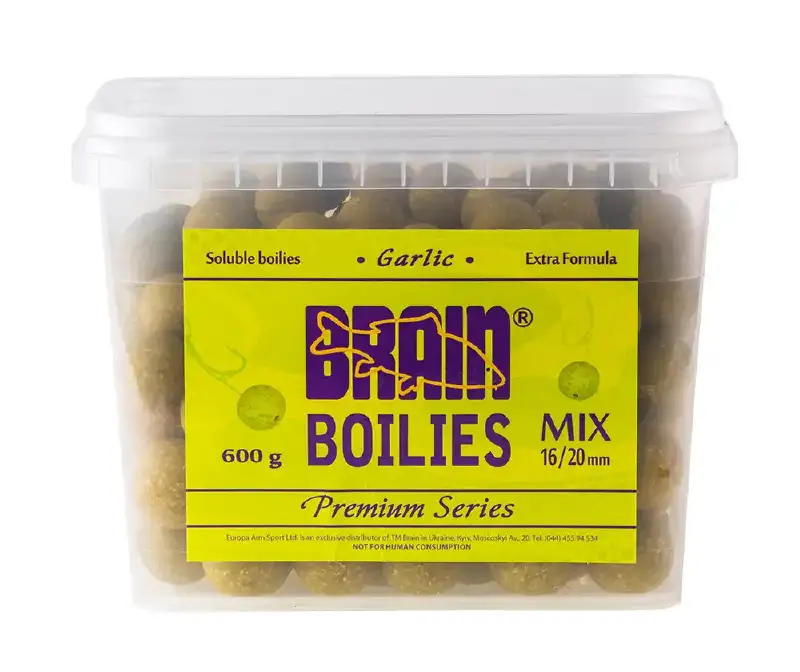 Бойлы Brain Garlic (Чеснок) Soluble 600 gr