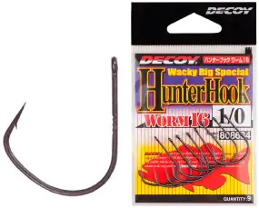 Гачок Decoy Worm16 Hunter Hook #1 (9 шт/уп)