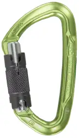 Карабін Climbing Technology Lime WG Twistlock Green/Grey