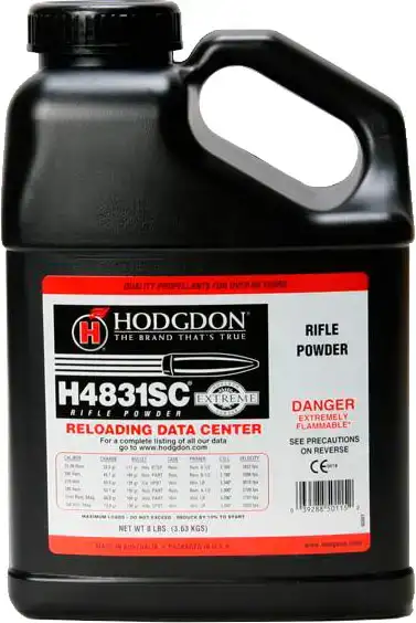 Порох Hodgdon H4831 SC. Вес - 3,63 кг