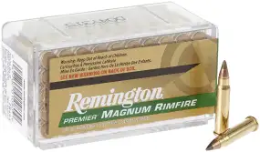 Патрон Remington Premier Magnum Rimfire кал .17 HMR пуля AccuTip-V Boat Tail масса 17 гр (1.1 г)