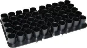 Підставка MTM Shotshell Tray на 50 глакоствольних патронів 20 кал. Колір - чорний