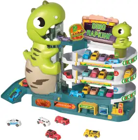 Ігровий набір ZIPP Toys Dino паркінг електричний