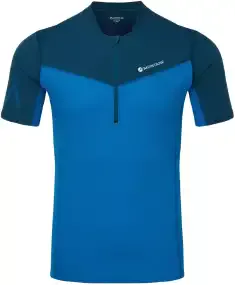 Футболка Montane Dragon Zip T-Shirt S Electric Blue
