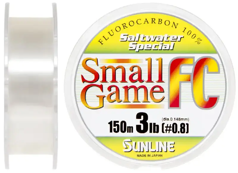 Флюорокарбон Sunline SWS Small Game FC 150м 0.148мм 3.0LB матч/тонущ.