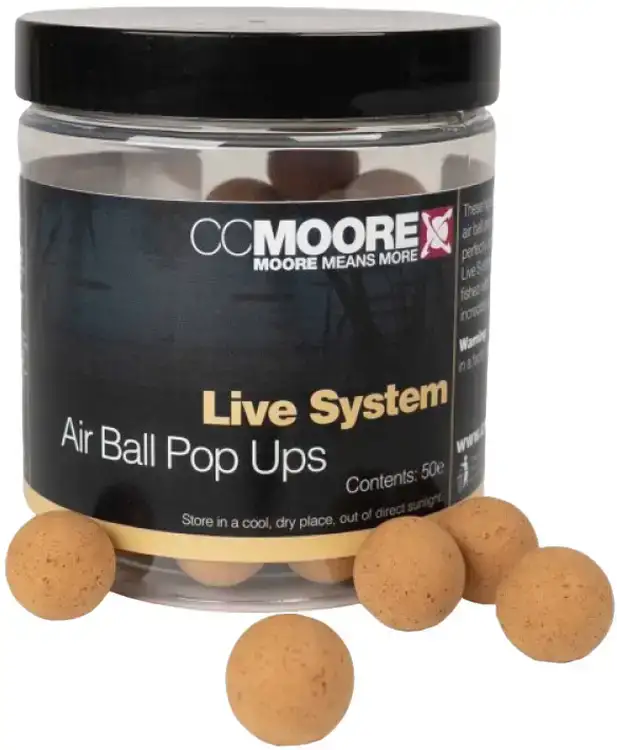 Бойлы CC Moore Live System Air Ball Pop Ups 15mm 