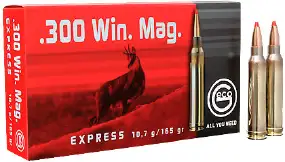 Патрон GECO кал. 300 Win Mag пуля Express масса 10.7 г