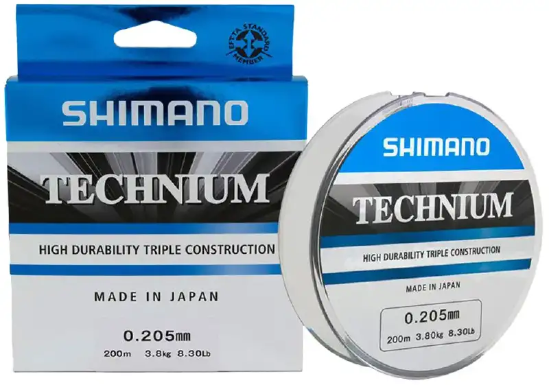Леска Shimano Technium 200m 0.205mm 3.8kg
