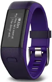 Фитнес браслет Garmin Vivosmart HR+ Regular Purple с GPS навигатором ц:фиолетовый