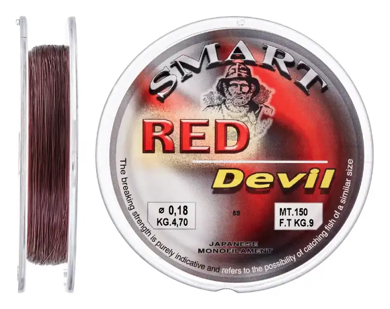 Волосінь Smart Red Devil 150m 0.14mm 2.8kg