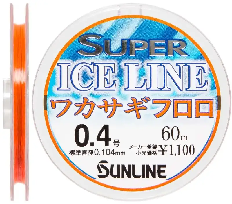 Флюорокарбон Sunline Ice Line Wakasagi 60m #0.4/0.104mm