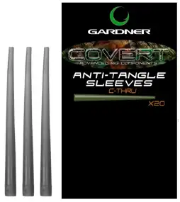 Протизакручувач Gardner Covert Anti-Tangle Sleeves C-THRU Black/Silt