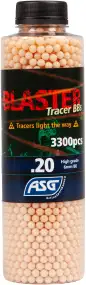 Страйкбольні кульки ASG Blaster Tracer Red 6 мм 0,2 г 3300 шт