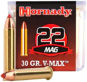 Патрон Hornady Varmint Express Rimfire кал .22 WMR пуля V-Max масса 30 гр (2 г)