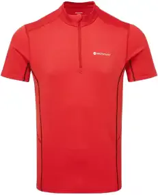 Футболка Montane Dart Zip T-Shirt XXL Alpine Red
