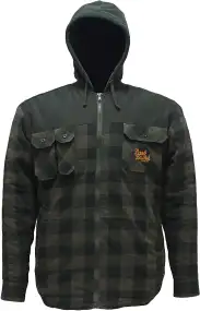 Рубашка Prologic Bank bound shirt jacket XL Green check