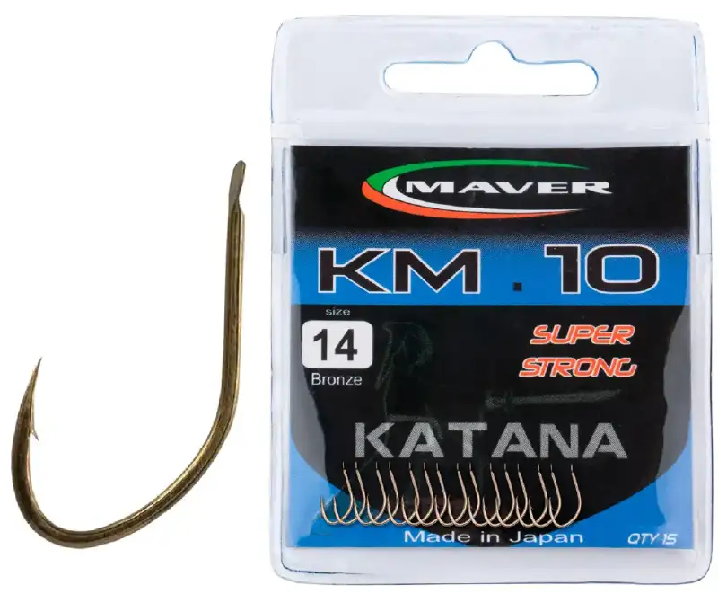 Крючок Maver Katana Match Serie KM10 №18 (15шт/уп)