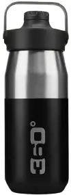 Термопляшка 360° Degrees Vacuum Insulated Stainless Steel Bottle with Sip Cap. 550 ml. Black