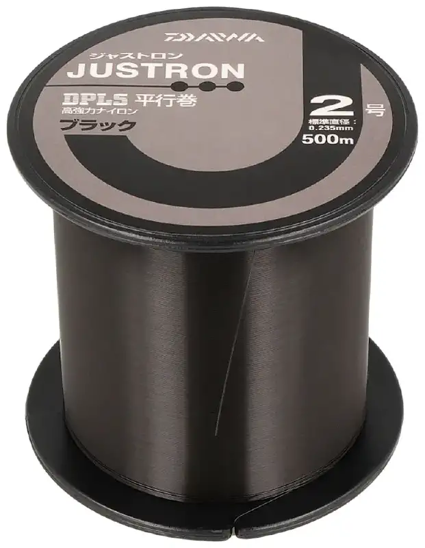 Леска Daiwa Justron DPLS BK 500m (черный) #2.5/0.260mm 5.0kg