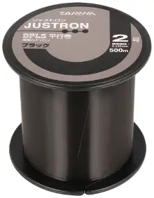 Волосінь Daiwa Justron DPLS BK 500m (чорний) #2.5/0.260mm 5.0kg