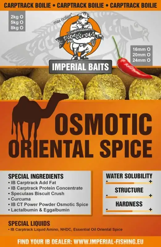 Бойли Imperial Baits Carptrack Osmotic Oriental Spice 20mm 1kg