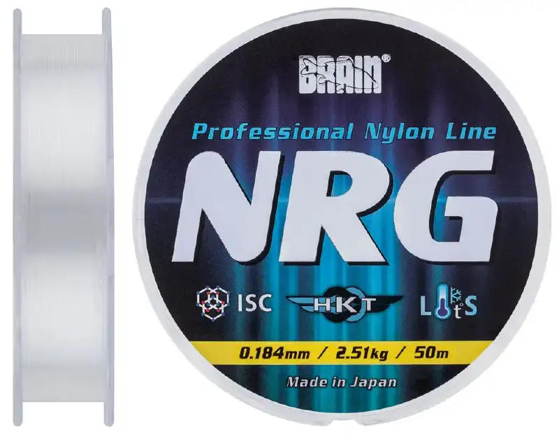 Леска Brain NRG 50m 0.184mm 2.51kg
