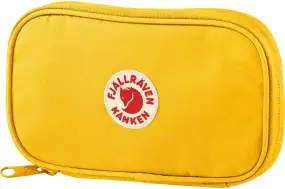 Кошелек Fjallraven Kanken Travel Wallet. Warm yellow