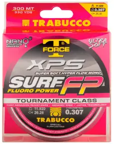Леска Trabucco T-Force XPS Surf FP 300m 0.28mm 9.54kg