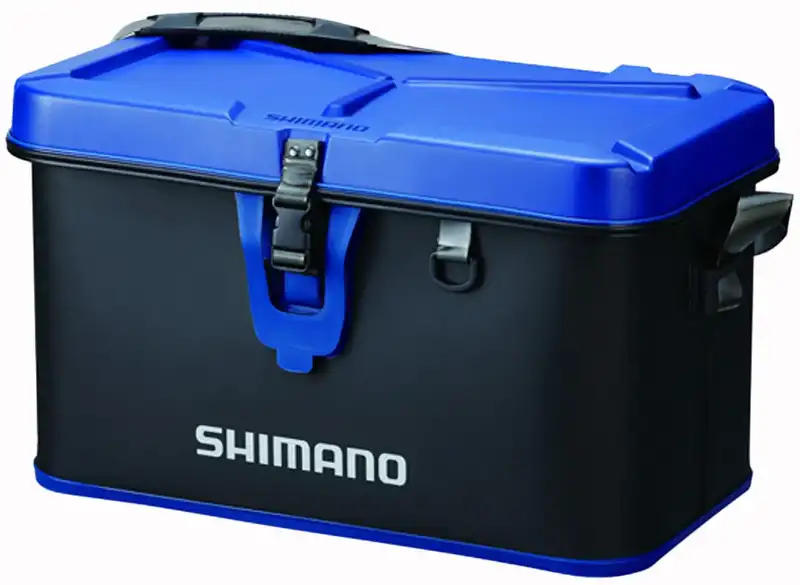 Сумка Shimano Hard Tackle Boat Bag 22L 30x38x32cm ц:black/blue