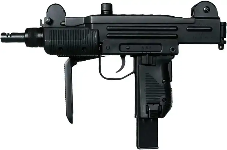Пістолет пневматичний KWC KMB-07 (UZI) Blowback. Корпус - метал