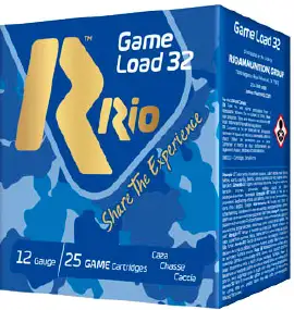 Патрон RIO Load Game-32 Disperser (RIO 20) кал. 12/70 дріб №7 (2,5 мм) наважка 32 г