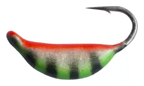 Мормишка вольфрамова Shark Супер-банан 0,26г діам. 2/S гачок D16 к:#044