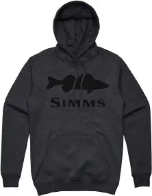Реглан Simms Walleye Logo Hoody XL Charcoal Heather