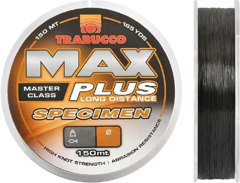 Леска Trabucco Max Plus Specimen 150m 0.25mm 5.80kg