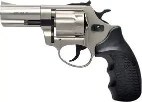 Револьвер флобера ZBROIA PROFI-3" Сатин. Материал рукояти - пластик