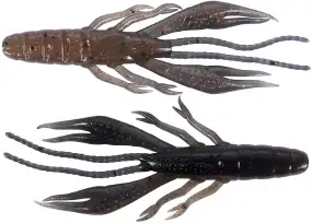 Силікон Jackall Waver Shrimp 3.5" Ebimiso/Black 7шт