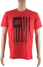 Футболка Savage Short sleeve T-Shirt/Savage Flag S ц:красный