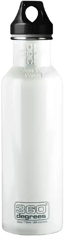 Фляга 360° Degrees Stainless Steel Botte 750 ml к:white