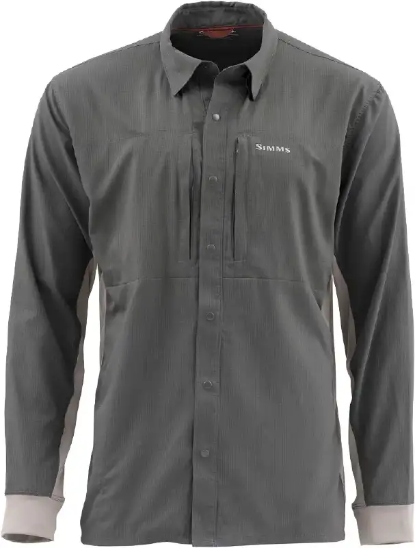 Рубашка Simms Intruder BiComp Shirt XL Slate