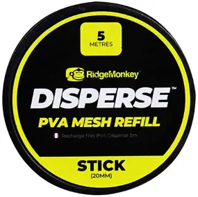 ПВА-сетка RidgeMonkey Disperse PVA Mesh Refill Stick 5m 20mm