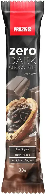Батончик энергетический Prozis Zero Dark Chocolate 30 г
