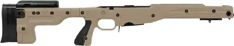 Ложа AI AICS AT M700 1.5 для Remington 700 SA. Фиксированный приклад. Pale Brown