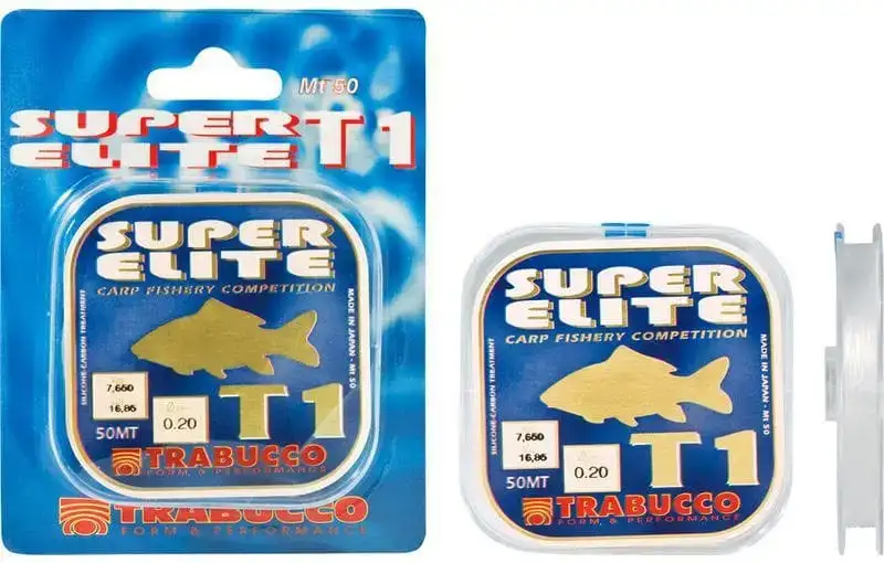 Леска Trabucco Super Elite Carp Fishery 50m 0.12mm 3.25kg