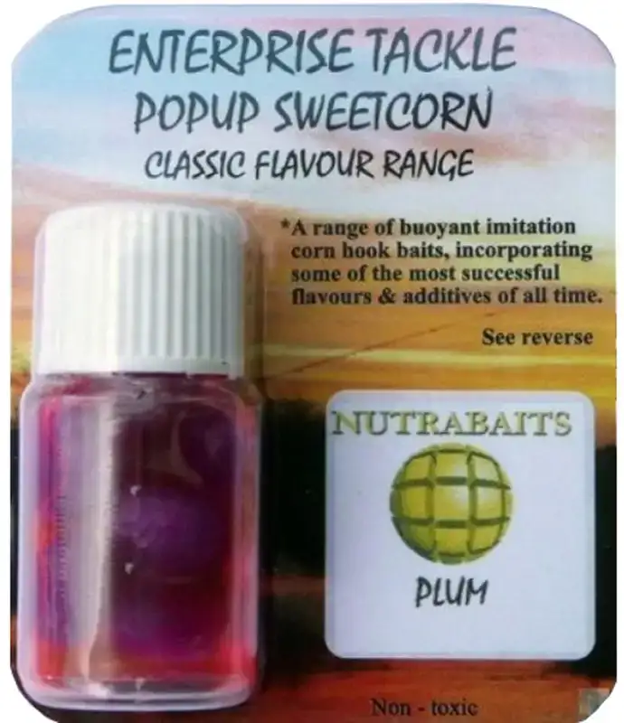 Штучна насадка Enterprise tackle Classic Popup Sweetcorn Range Plum Purple (Nutrabaits)