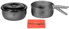 Набір посуду Trangia Tundra II. Об’єм 1.75 / 1.5 л