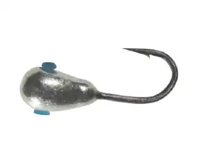 Мормышка вольфрамовая Shark Японская капля 0,112г диам. 2,0 мм крючок D20 ц:серебро