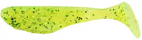 Силикон FishUP Wizzy 1.5" #026 - Flo Chartreuse/Green (10шт/уп)
