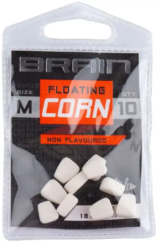 Кукурудза Brain Fake Floating Corn Non Flavoured Розмір-S ц:білий