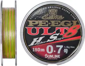 Шнур Sunline PE EGI ULT HS8 180m #0.7/0.138 mm 5.3 kg